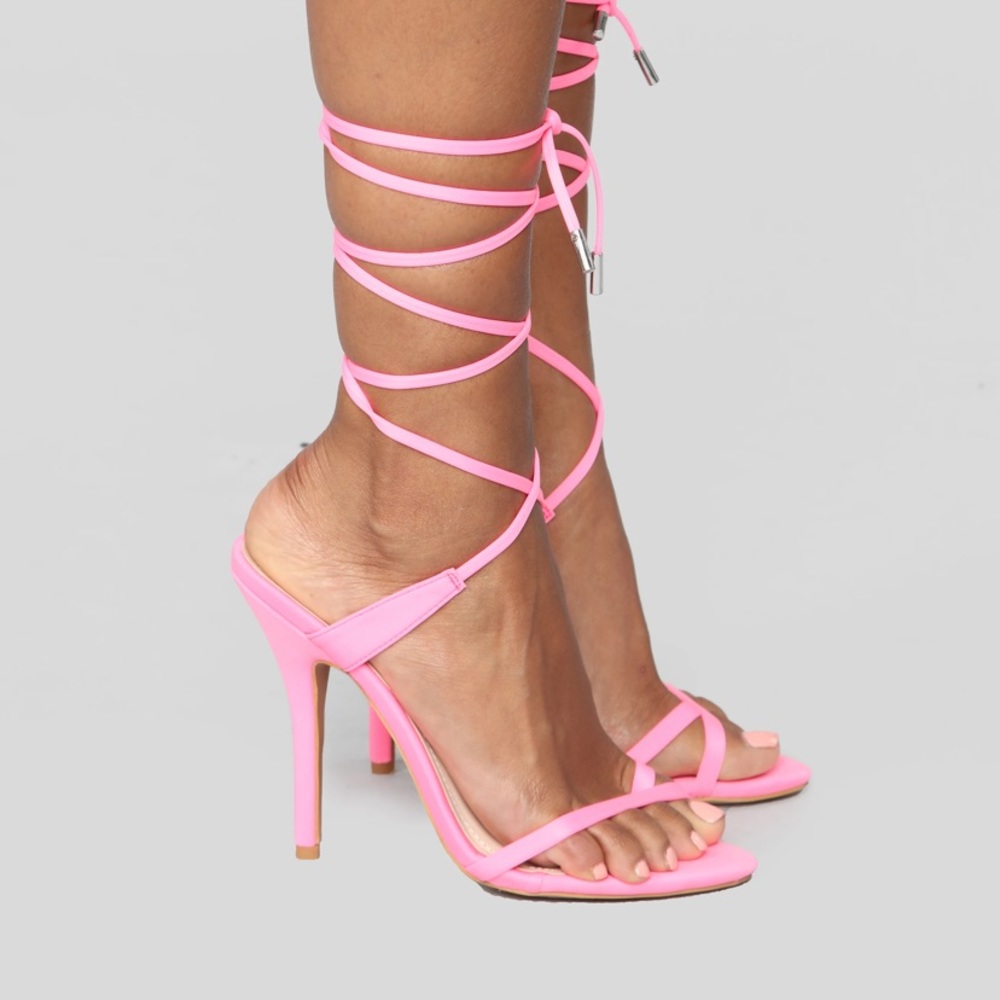 Fashionova Neon pink heels